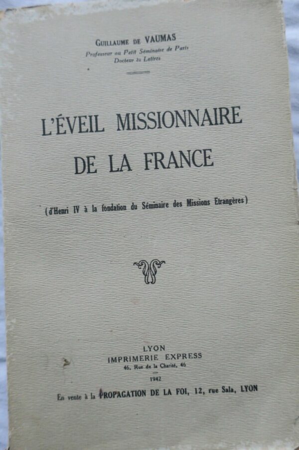 Missionnaire  L'éveil missionnaire de la France – Image 3