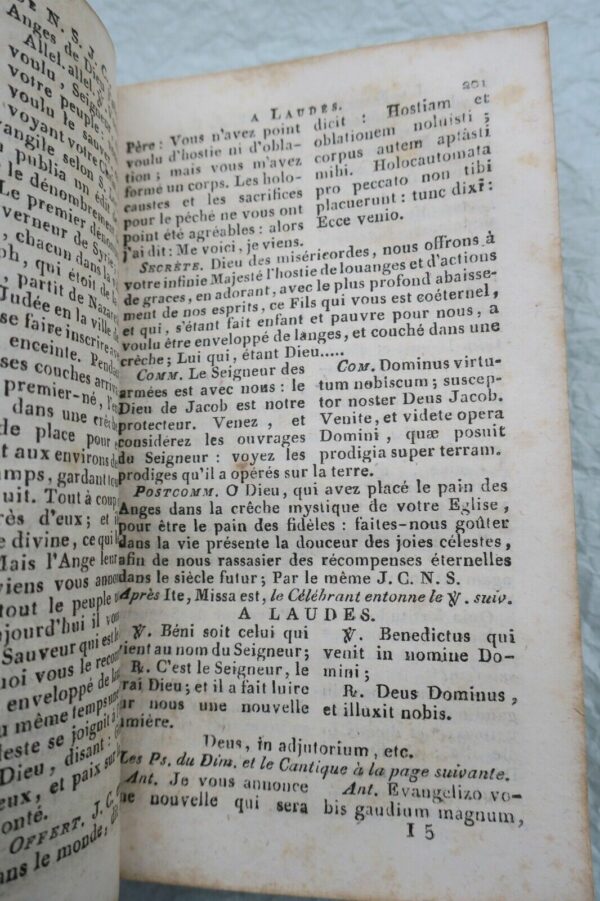 NANCY livre d'église à l'usage du diocèse de Nancy 1822 – Image 8