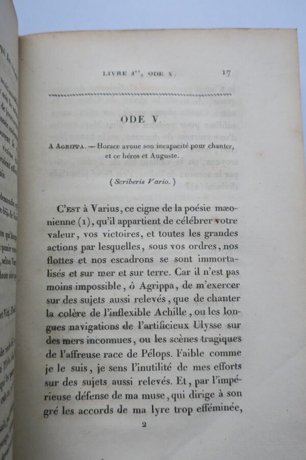 Odes d'Horace 1822 – Image 5