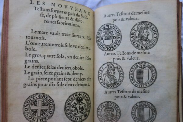 Or & argent Ordonnances du Roy contenant le pois & pris des especes d'or & 1561 – Image 6