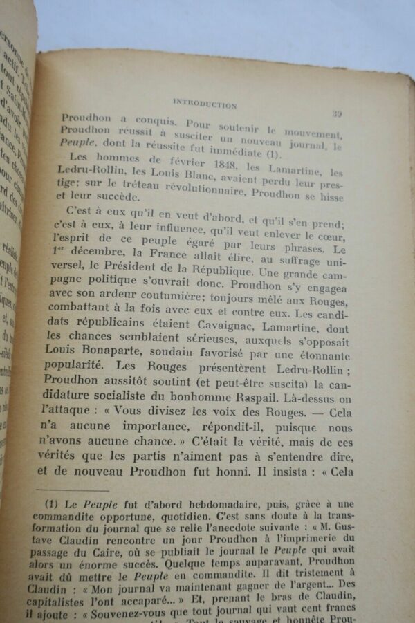 PROUDHON (Pierre-Joseph) Confessions d'un révolutionnaire pour servir à l'histoi – Image 7