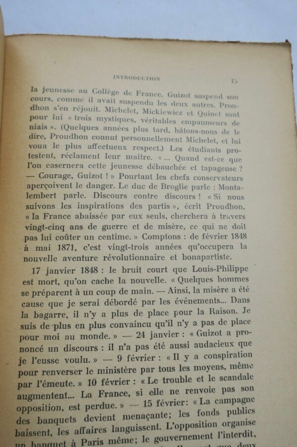 PROUDHON (Pierre-Joseph) Confessions d'un révolutionnaire pour servir à l'histoi – Image 8