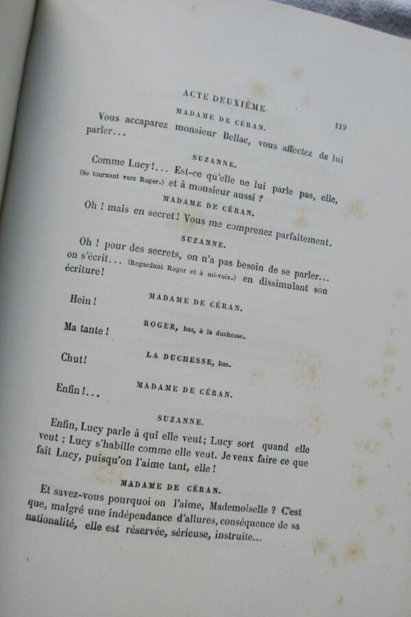 Pailleron Edouard Le monde ou l'on s'ennuie- Comédie en 3 actes 1881 – Image 5