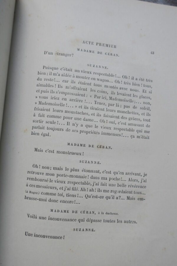 Pailleron Edouard Le monde ou l'on s'ennuie- Comédie en 3 actes 1881 – Image 6