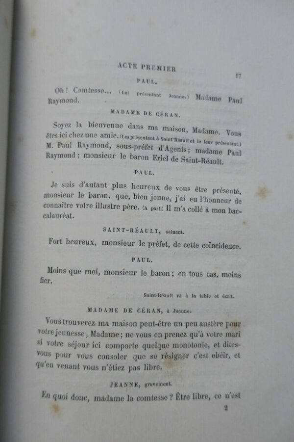 Pailleron Edouard Le monde ou l'on s'ennuie- Comédie en 3 actes 1881 – Image 7