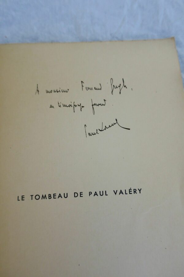 Paul Valéry LE TOMBEAU DE PAUL VALERY Envoi – Image 7