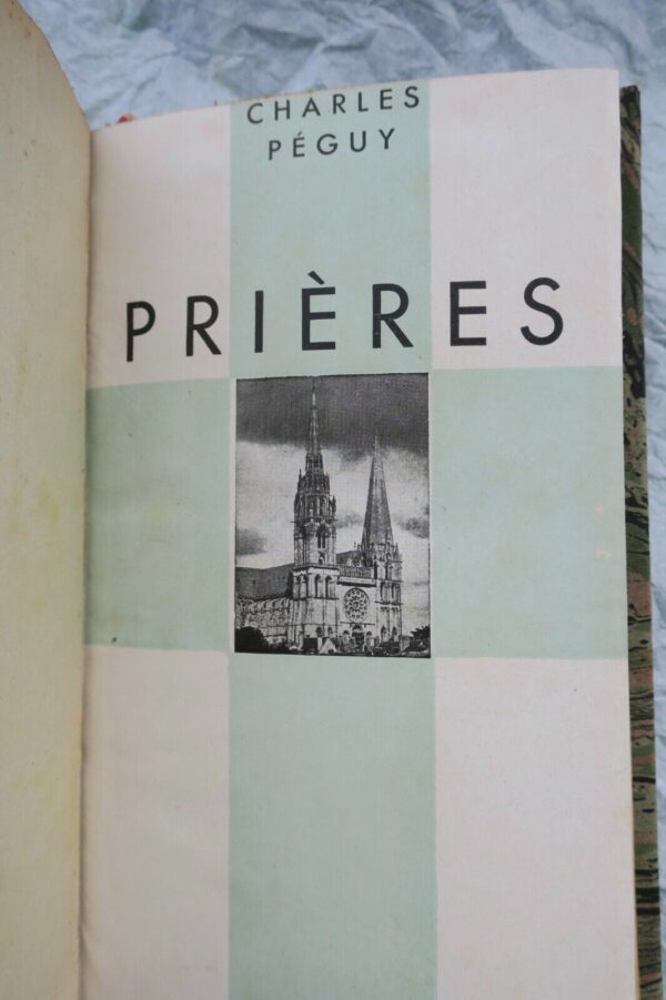 Péguy  PRIERES/PENSEES Gallimard, reliure herpétologique – Image 6