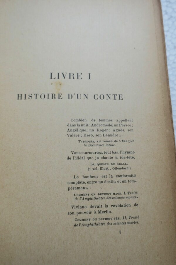 Péladan. Diathèses de décadence. Psychiatrie. Le Septenaire des fées MELUSINE – Image 7