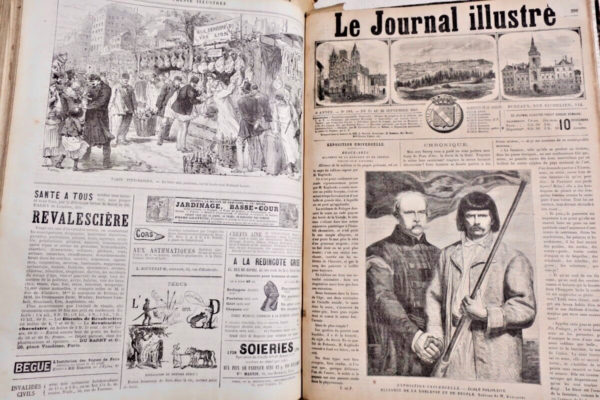  Presse illustrée : journal hebdomadaire du 13 juillet 1872 au 4 avril 1874 – Image 6