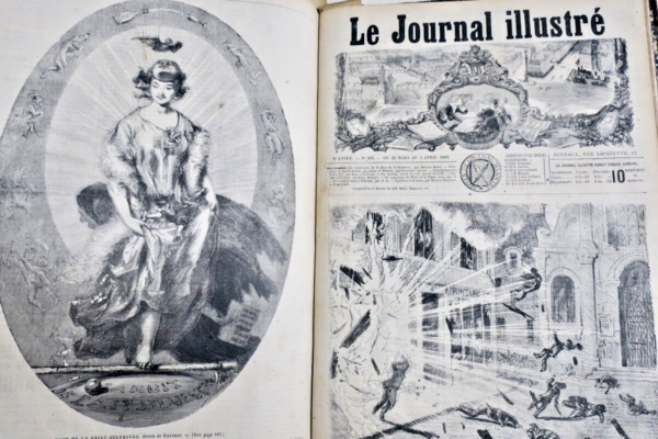  Presse illustrée : journal hebdomadaire du 13 juillet 1872 au 4 avril 1874