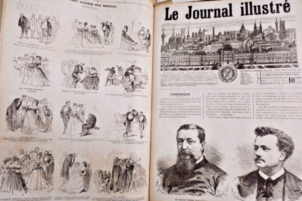  Presse illustrée : journal hebdomadaire du 13 juillet 1872 au 4 avril 1874 – Image 5