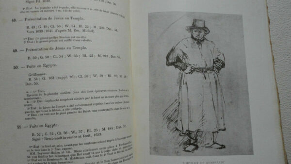 REMBRANDT COURBOIN François EXPOSITION D'OEUVRES DE REMBRANDT dessins et gravure – Image 5