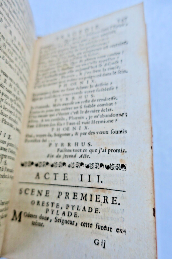 Racine Oeuvres de Racine 1738 – Image 7