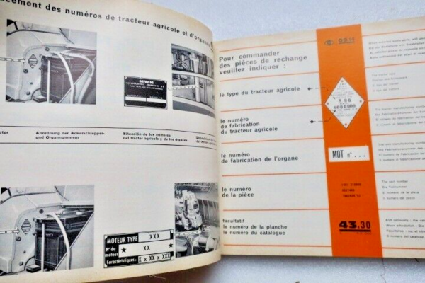 Renault Motoculture Catalogue pièces rechanges détachées  R77 R78 – Image 12