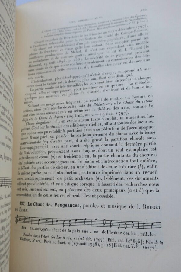 Révolution Hymnes et chansons de la Révolution. Aperçu général et catalogue 1904 – Image 4