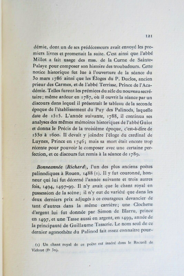 Rouen Les trois siècles palinodiques ou histoire générale des palinods 1898 – Image 4