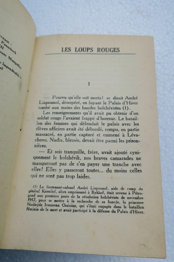 Russie Dumur Louis . Les loups rouges – Image 7