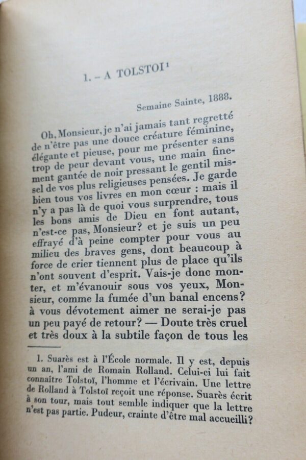 SUARES (André). Ignorées du destinataire. Lettres inédites + envoi – Image 5