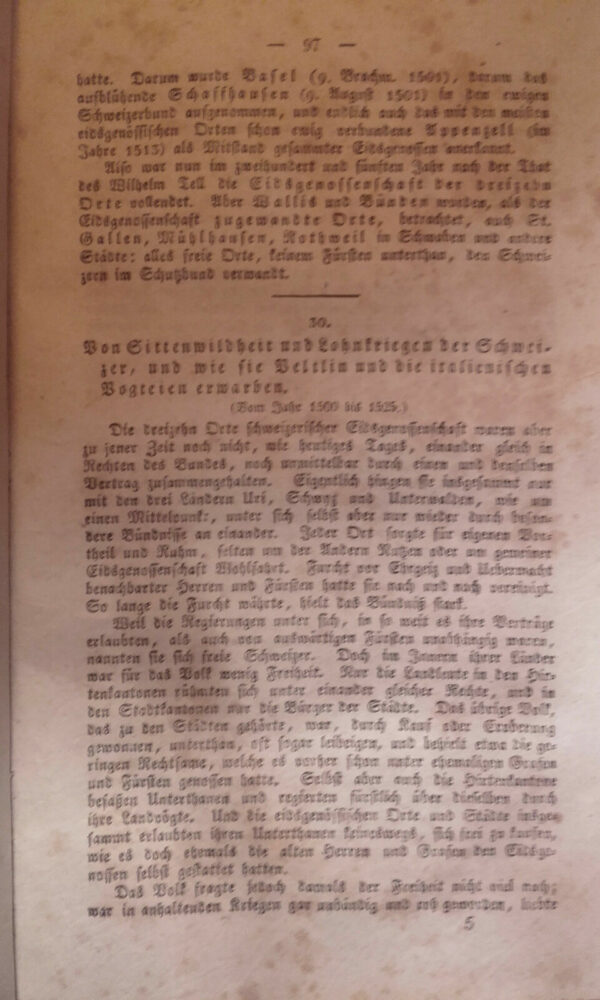 SUISSE Zschokke  Des Schweizerlands Geschichte für das Schweizervolk. 1834 – Image 3