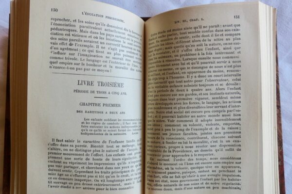 Saussure L'éducation progressive ou étude du cours de la vie 2/2 – Image 6