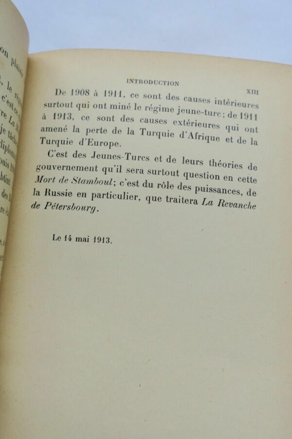 TURQUIE  La mort de Stamboul : considérations sur le gouvernement..1913 – Image 6