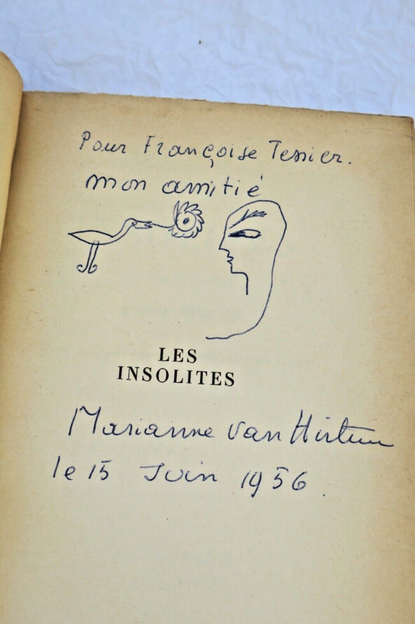 VAN HIRTUM Marianne Les Insolites. Prose & poèmes Gallimard