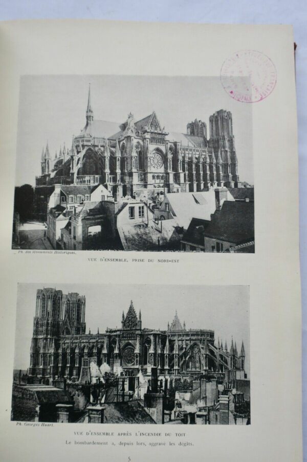 VANDALES - 1914-1915-1916 - LA cathédrale de Reims - La Belgique heroïque et – Image 12