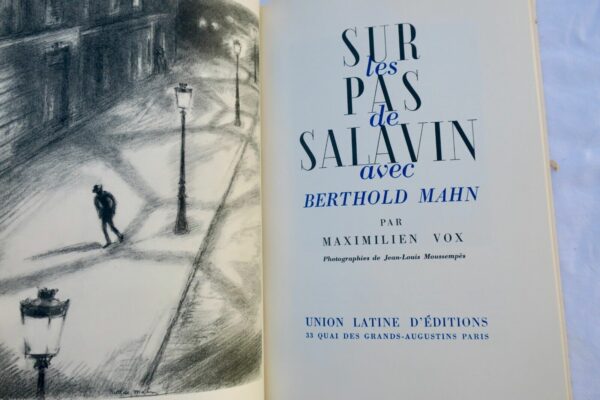 VOX MAXIMILIEN SUR LES PAS DE SALAVIN AVEC BERTTHOLD MAHN – Image 8