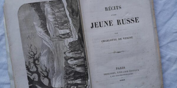 Veigné Récits d'une jeune russe 1861