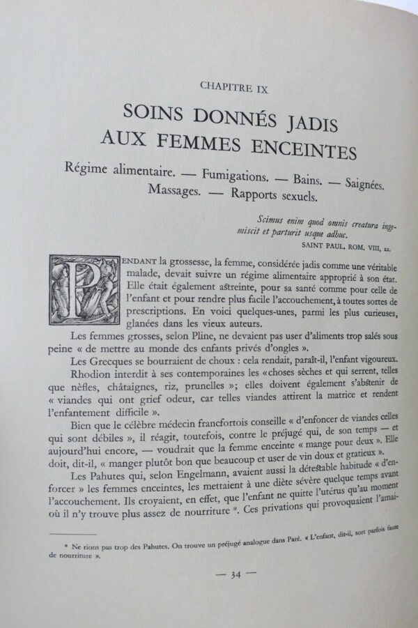 accouchement à travers les âges et les peuples - EDITION ORIGINALE 1939 – Image 4