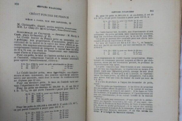 calvados Annuaire administratif du département du Calvados 1889 – Image 4