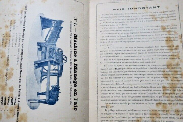 catalogue illustré spécial aux machines agricoles 1912 – Image 12