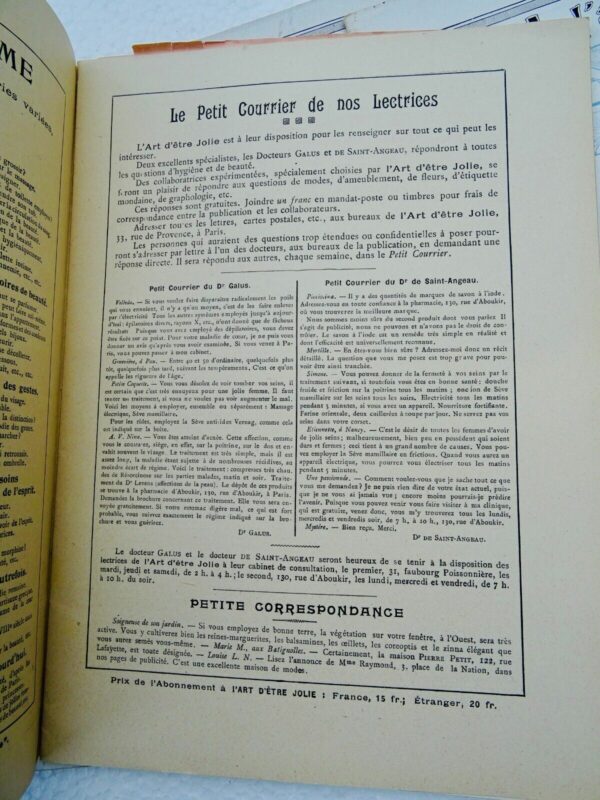 femme L'ART D'ETRE JOLIE 1904 LIANE DE POUGY – Image 8