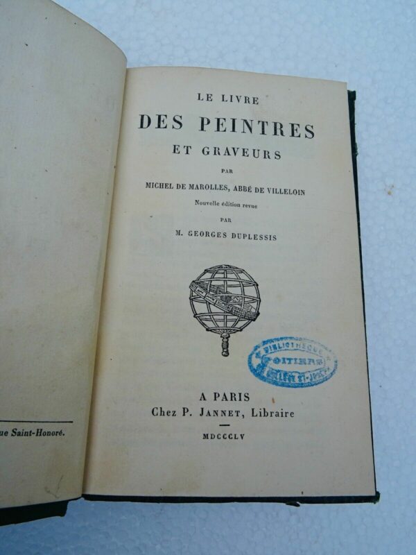 livre des peintres et graveurs 1855 – Image 3