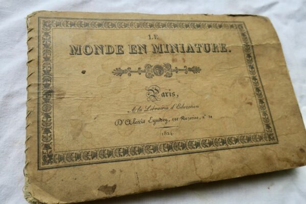 monde en miniature, ou Les contrastes de la vie humaine. 1820 – Image 3