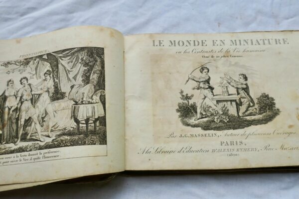 monde en miniature, ou Les contrastes de la vie humaine. 1820 – Image 4