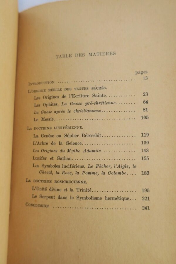 occultisme ADAM Dieu Rouge. L' Esotérisme Judéo-Chrétien... – Image 7