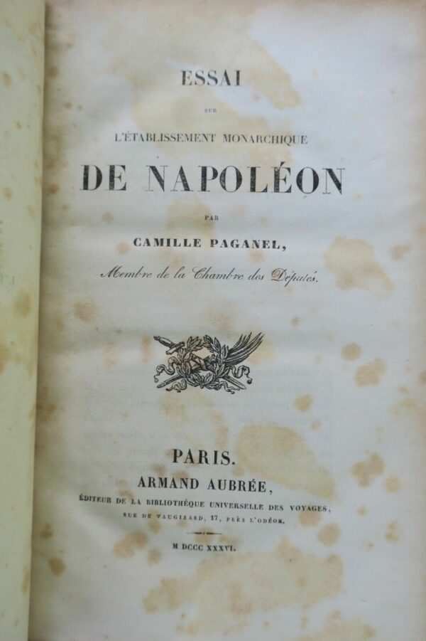 révolution Poésies nationales de la Révolution française, ou Recueil 1836 – Image 4