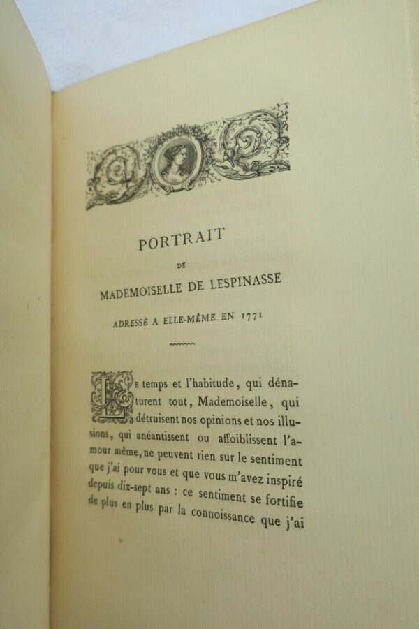 ALEMBERT Le tombeau de Mlle de Lespinasse 1879 – Image 3