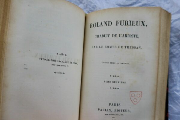 ARIOSTE TRESSAN ROLAND FURIEUX 1846 – Image 7