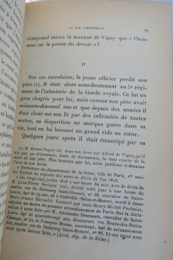 Alfred de Vigny Etudes d'histoire romantique La vie et l'oeuvre – Image 11