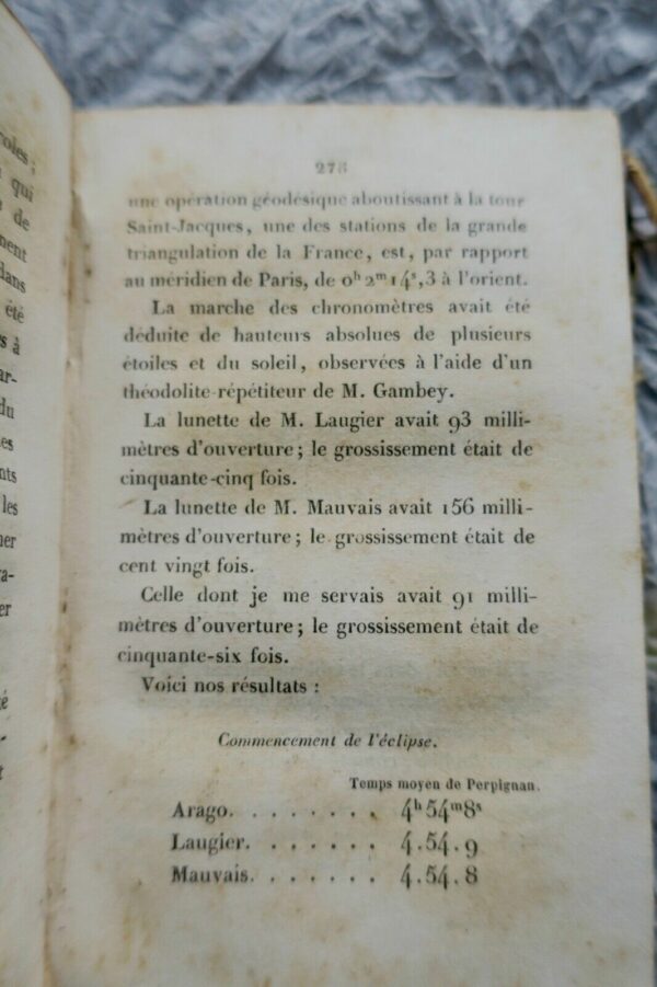 Annuaire des Longitudes pour l'An 1846 – Image 4