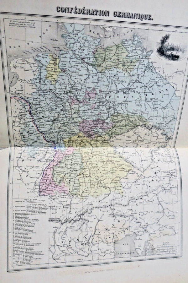 Atlas Migeon 39 cartes vers 1840 – Image 6