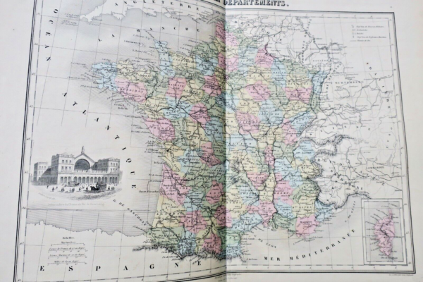 Atlas Migeon 39 cartes vers 1840 – Image 7