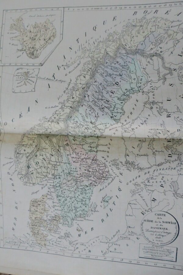 Atlas géographique dressé sous la direction du conseil royal  1826 – Image 5