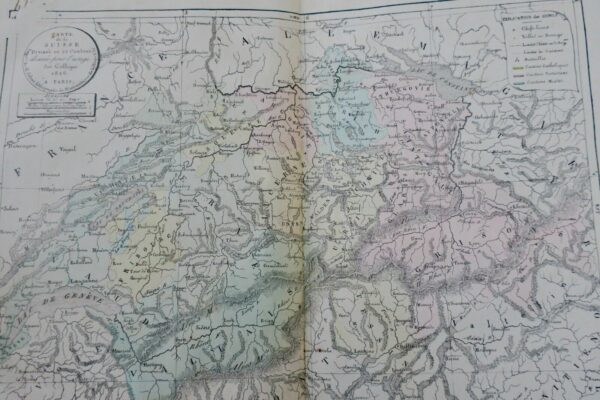 Atlas géographique dressé sous la direction du conseil royal  1826 – Image 7