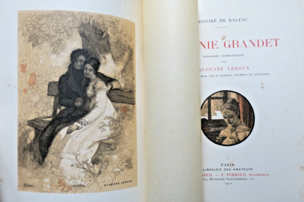 BALZAC  Eugénie Grandet 1911 illustrations Leroux – Image 10