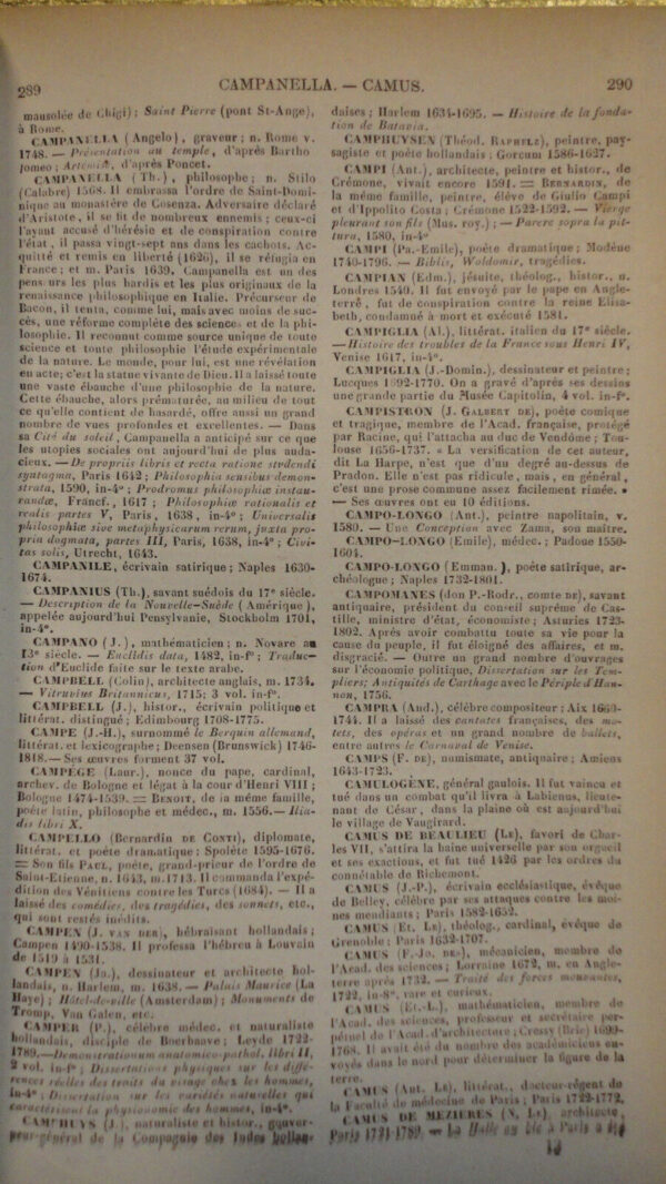 BIOGRAPHIE PORTATIVE UNIVERSELLE suivie d'une table chronologique et alpha. 1851 – Image 3