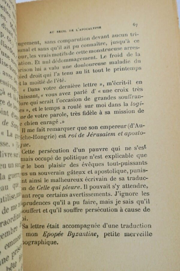 BLOY Léon  Au seuil de l'Apocalypse  1935 – Image 5