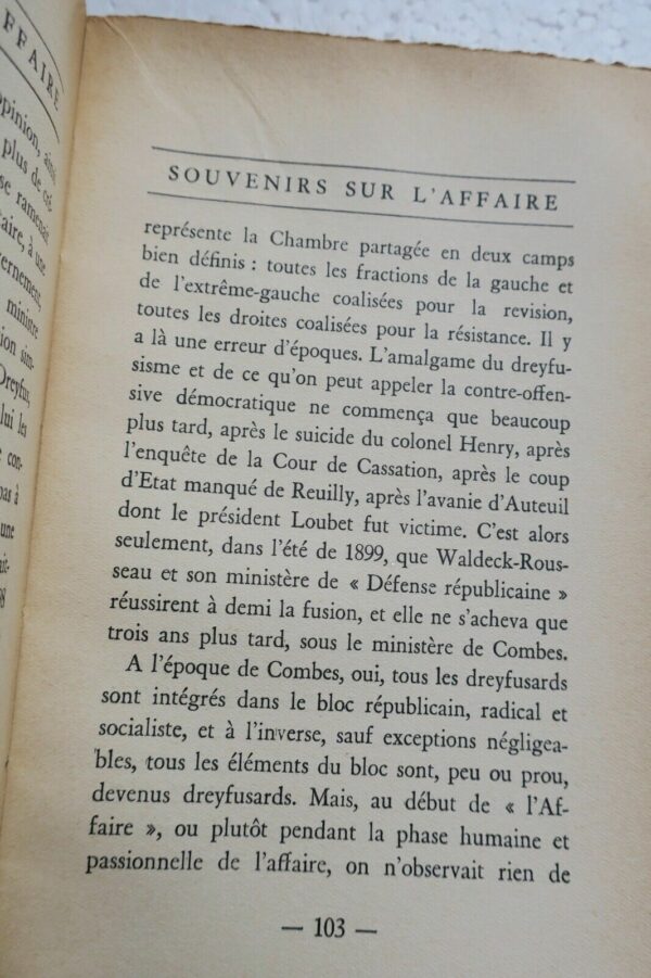 BLUM (Léon).- Souvenirs sur l'affaire 1935 EO – Image 5